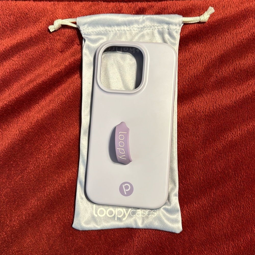 Loopy iPhone 15 pro Lilac